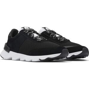 Sorel Kinetic Lite Lace Sneakers Suede Breathable Mesh Lace Up Black 8.5